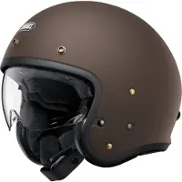Shoei J.O2 Jethjelm Mat/Brun XL