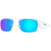 Oakley - Solbriller - Tourniquet Pol Clear Prizm Sapphire til Unisex - Hvid