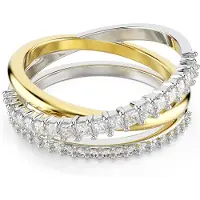 Swarovski Ring 'Hyperbola' guld / sølv