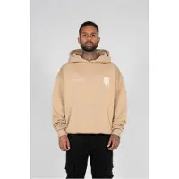 MJ Gonzales Sweatshirt 'METAMORPHOSE V.2' mørkebeige / lilla / hvid