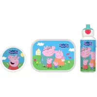 Mepal frokostsæt Campus 3 dele Peppa Pig 107410865412