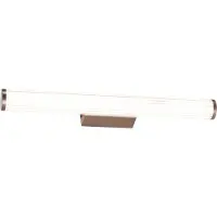 QAZQA Retro væglampe bronze 60,4 cm inkl. LED IP44 - Coco
