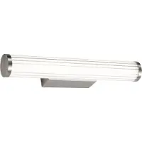 QAZQA Retro væglampe gunmetal 40,4 cm inkl. LED IP44 - Coco