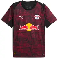 Puma RB Leipzig 25/26 Third Jersey Men, Sport, Black/Fast Red, XXL