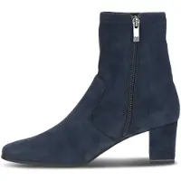 Caprice Bootie, blue, made of Textiles with Block heel, Size 40