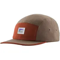 Patagonia - Vandretøj - Graphic Maclure Hat Shop Sticker: Marlow Brown til UnisexBomuld - Brun