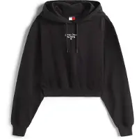 Tommy Hilfiger Sweatshirt 'ESSENTIAL' sort / hvid