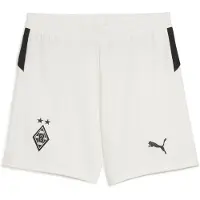 Puma Borussia Mönchengladbach 25/26 Shorts Youth, Clothing, Warm White/Black, 11-12Y