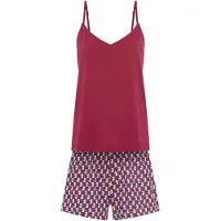 LASCANA Shorty lysebeige / navy / bær