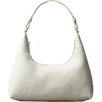 Calvin Klein Skuldertaske beige / hvid