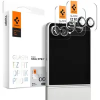 Spigen Samsung Galaxy Z Flip7/Z Flip8 Glas.tR Ez Fit Optik Pro Kamera Linse Hærdet Glas - 2 Stk - Sort