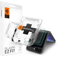 Spigen Glass tR EZ Fit Cover 2 Pack - Samsung Galaxy Z Flip6/7 FE