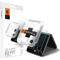 Spigen Glas.TR EZ Fit HD hærdet glas 2-pak til Samsung Galaxy Z Flip 7 - Transparent