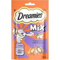 Dreamies Mix 60 g - Økonomipakke 6 x 60 g Kylling & and