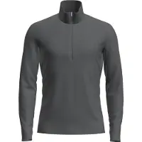 Icebreaker - Skiundertøj - M Merino 200 Oasis LS Half Zip Black til UnisexUld - Størrelse XXL - Sort