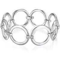 Rafaela Donata Armbånd sølv / transparent