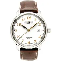 Zeppelin Herreur 76561 Graf Hvid/Læder Ø40 mm