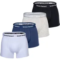 Bruno Banani Boksershorts navy / lysegrå / sort / hvid