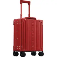 Aleon Carry-On - Kuffert med 4 hjul | rød | 31x42x15 cm