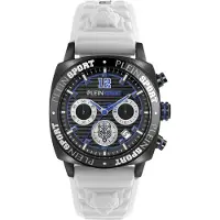 Plein sport Analogt ur 'WILDCAT' sort / hvid