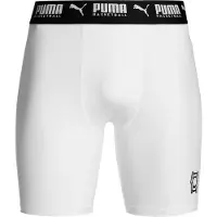 Puma Sportsunderbukser 'Hoops Team' sort / hvid