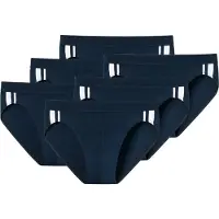 Schiesser Slip mørkeblå / hvid