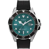 Timex Analogt ur 'Harborside' grøn / sort / sølv