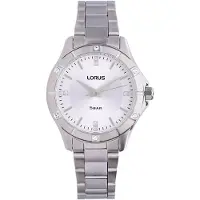 Lorus Watches Silver 34 Mm Dameur