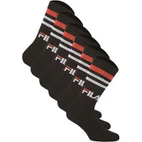 FILA Sportssokker rød / sort / hvid