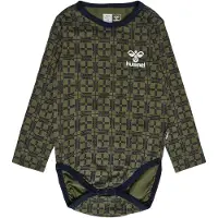 Hummel Sparkedragt/Body 'CHECK' navy / oliven / hvid