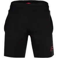 HUGO HUGOtil mænd. 50525247 Shorts Bomuld elastisk logo indrammet logo sort (XXL), Casual