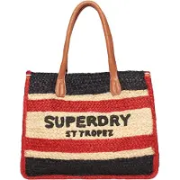 Superdry Raffia Luxe Stofpose