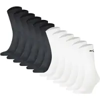 Puma Sportssokker sort / hvid