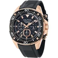 Nautica Analogt ur 'NCT BLUESAIL' guld / sort