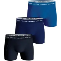 Björn Borg boxershorts 3-pak blå Blå Mørkeblå Lyseblå måle