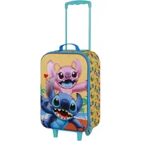 KARACTERMANIA Disney Lilo & Stitch Ocean Soft Kuffert Med Hjul