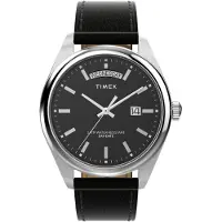 Timex Analogt ur sort / sølv