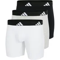 Adidas Underwear Lange underbukser grå / sort / hvid