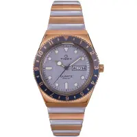 Timex Analogt ur rosa guld / antracit / lilla