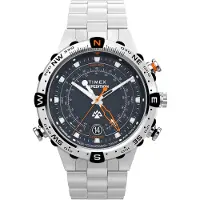 Timex Analogt ur 'Expedition Tide-Temp-Compass' marin / sølv