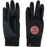 Adidas Bayern München Spillehandsker - Sort/Orange - , størrelse Medium