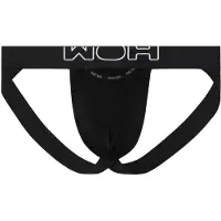 WOH Slip sort / hvid