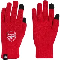 Adidas Arsenal Spillehandsker - Rød/Hvid - , størrelse Medium