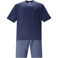 Hajo Pyjamas kort navy