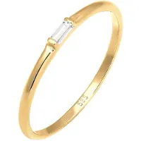 Elli PREMIUM Ring 'Topas' gylden gul
