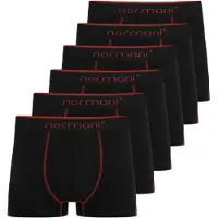 Normani Boksershorts rød / sort