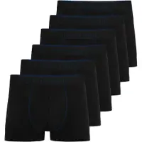 Normani Boksershorts mørkeblå / sort