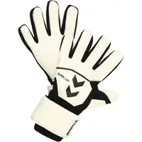 Hummel Målmandshandske Super Grip - Hvid/Sort, størrelse 11