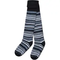Normani Strømpebukser marin / grå-meleret / hvid