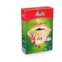Melitta Kaffefilter 1x4 Brun pakke med 80 stk.